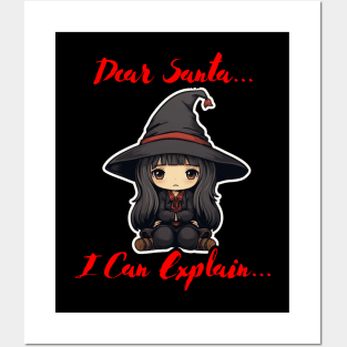 Dear Santa I Can Explain Posters and Art